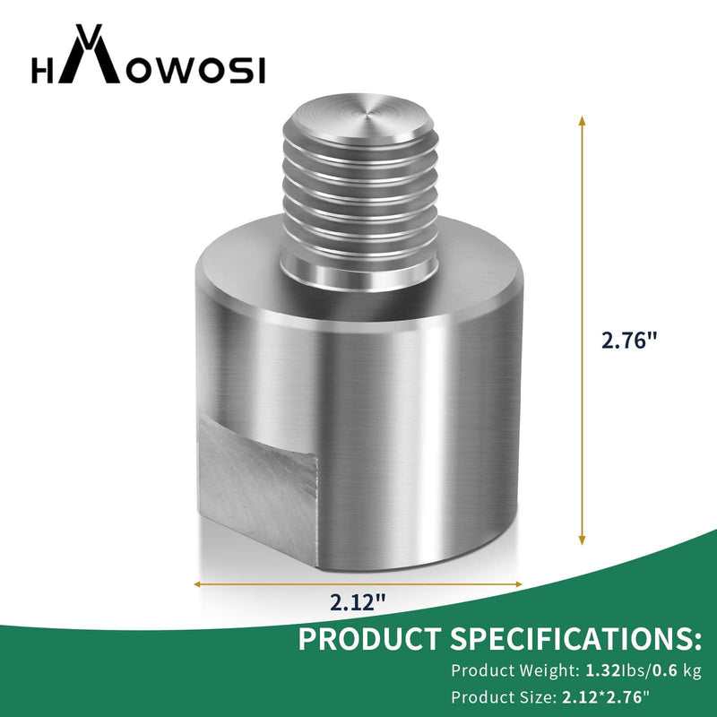 Lathe Spindle Adapter,Lathe Headstock Spindle Adapter,Converts 1-1/4" x 8TPI to 1" x 8TPI for Woodworking Lathe FT1-1/4-8-TO-MT1-8TPI