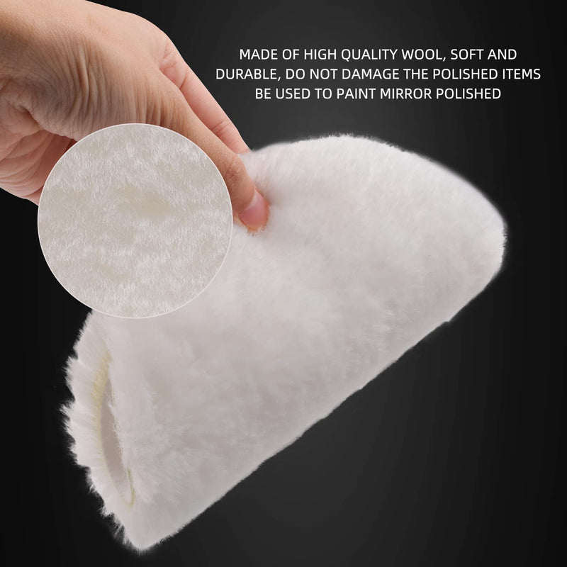 Buffing Polishing Pads, 7Pc 7.5 Inch Face for 7Inch 180mm Backing Plate Compound Buffing Sponge Pads Cutting Polishing Pad Kit for Car Buffer Polisher 7Pcs 7Inch Polishing Pad Sets 7 Inch (180mm)
