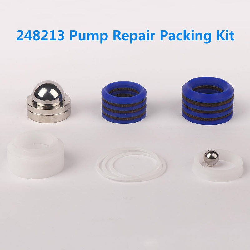 248213 Pump Repair Packing Kit for Graco 1095 1595 5900 10000 Airless Paint Sprayer Aftermarket (1) 1