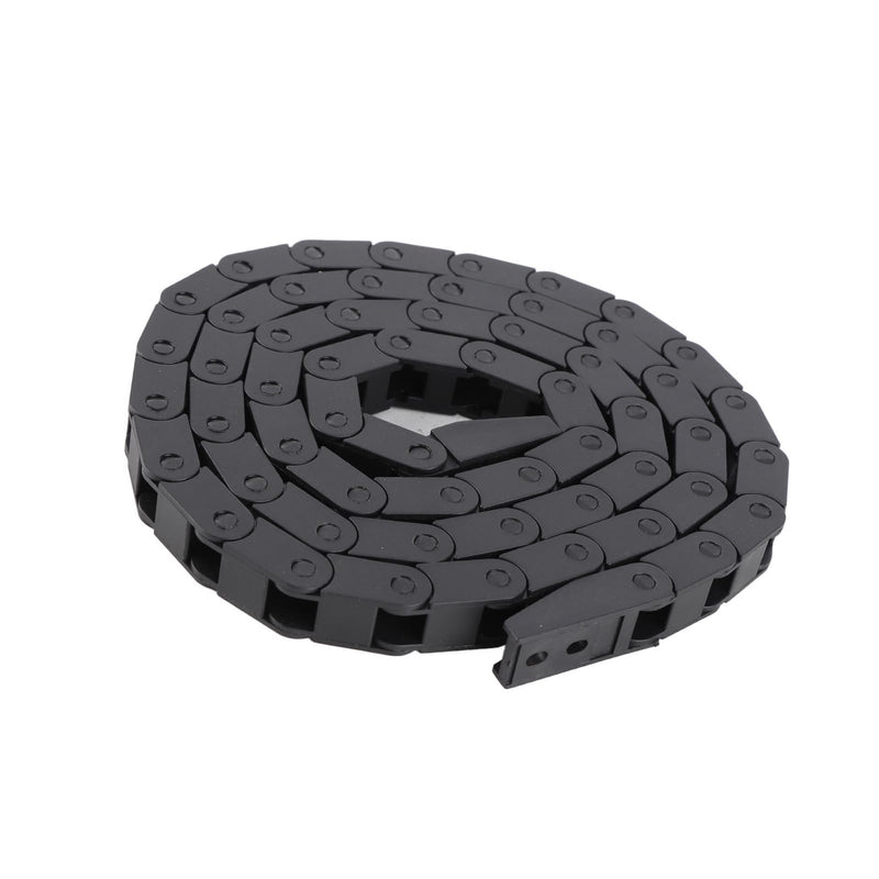 Garosa 1M 7x7MM CNC Machine Tool Cable Drag Chain Cable Drag Chain Bridge Type Nylon Wire Carrier for 3D Printer CNC Machine Electronic Equipment