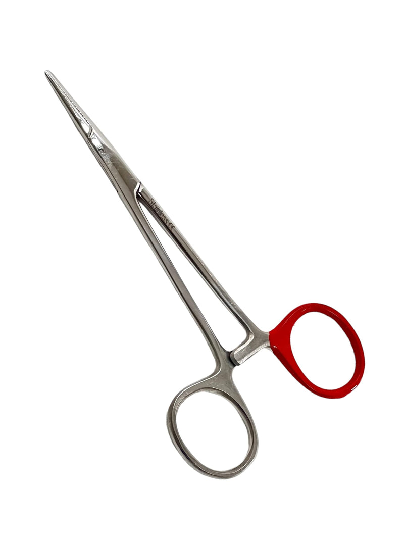 Premium Hemostat Locking Forceps 3 Curved and 3 Straight Stainless Steel