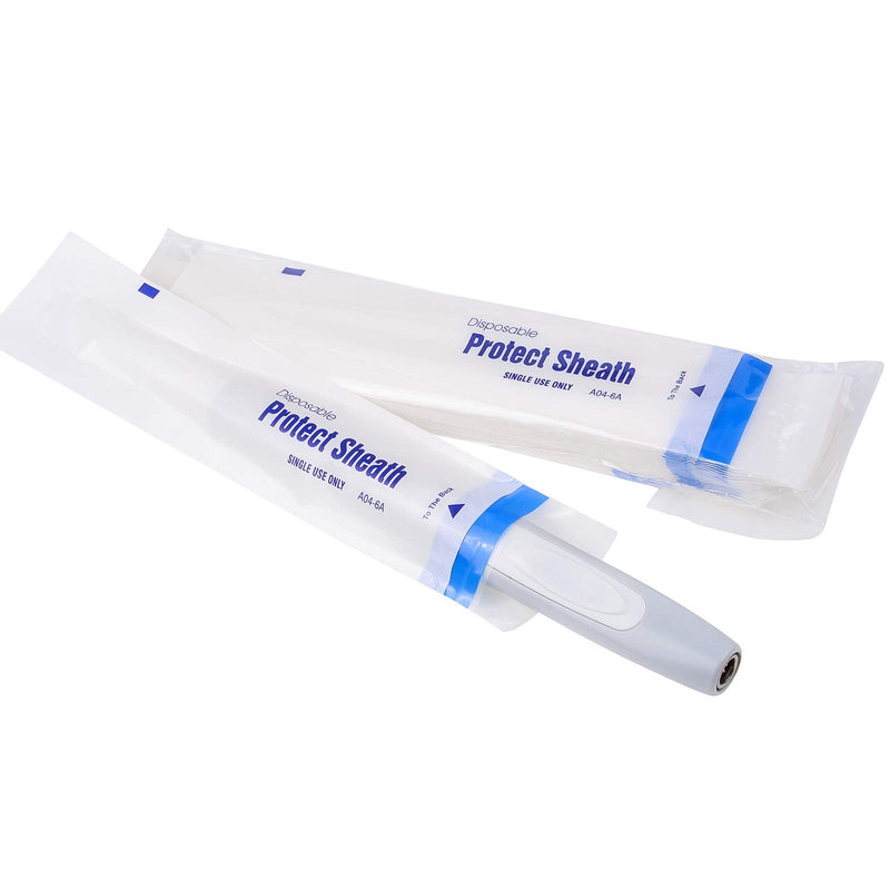 200 Pieces Intraoral Dental Camera Sleeve Sheath Cover for 5.0 Mega Pixels 6 LED