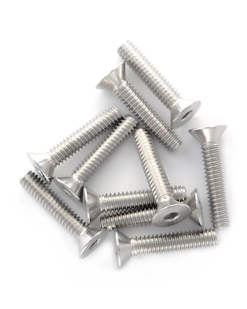 IMScrews 1/4-20 x 1-1/4" Flat Head Machine Screws, 304 Stainless Steel, Allen Drive, Pack of 75 1/4-20 x 1-1/4"