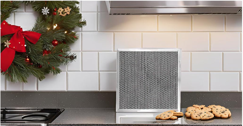 Range Hood Filter Replacement Compatible with Broan Nutone 41F, 97007696, 97005687 - Aluminum Grease Vent Hood Kitchen Charcoal Carbon Filter Mesh - 8.75 x 10.5 x .44 Inches 8.8" x 10.5" x 0.4"
