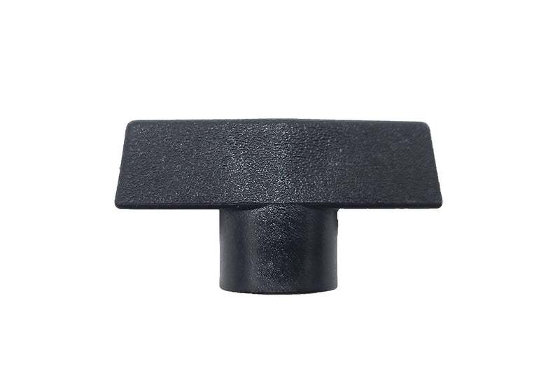 Taytools 774069 Lot 10 Each 5/16-18 Female Thread T Knobs 2 inch Wide by 1" high with Solid Brass Through Insert