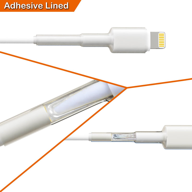 Heat Shrink Tubing, 3:1 Ratio,1/4" 5/16" 3/8", Adhesive Lined, Heat Shrink Tubing Dedicated to Repair and Protection of Phone Cables, Earphone Cables,Transparent 1/4",5/16",3/8" 4 | Transparent