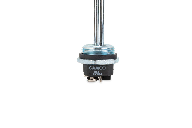 Camco 1500W 120V Water Heater Element | Screw-In Type | Low Watt Density (02463)