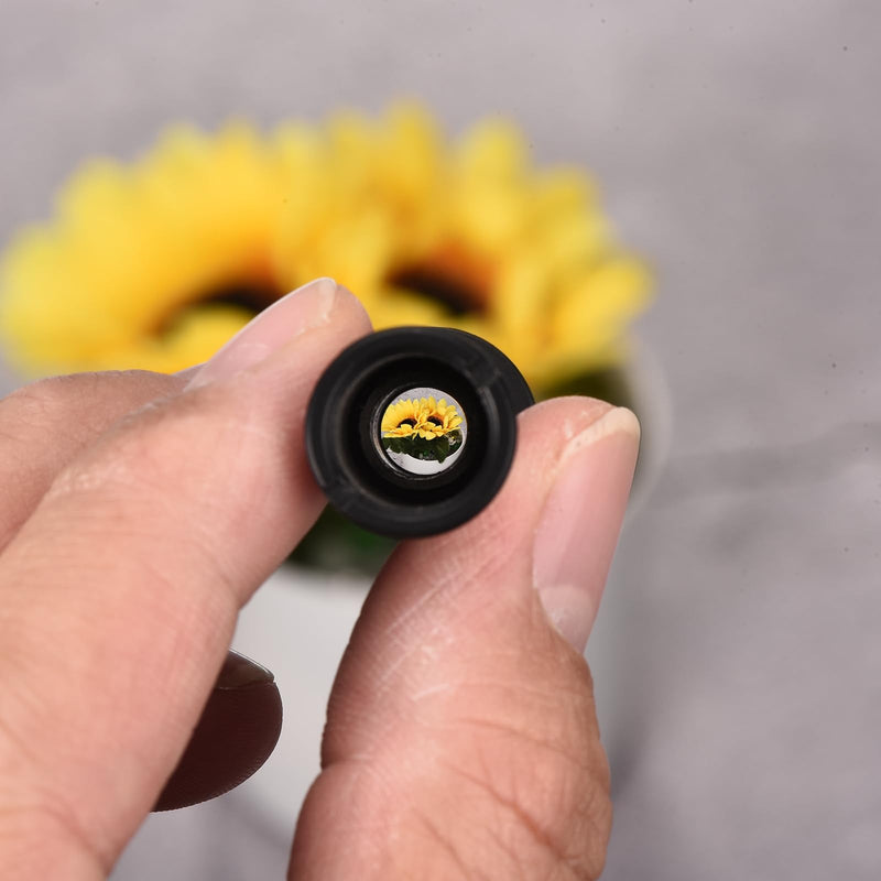 PATIKIL 1/2" Door Viewer Peephole 160-Degree Door Viewer Fits 1-3/8" to 2-3/8" Door Peep Hole for Home Office Hotel, Black