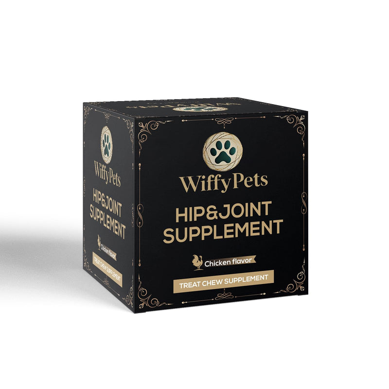Hip and Joint Supplement Dogs with Glucasamine for Dogs, Hip Pain Relief for Small, Medium and Large Breed, Hip and Joint Chews for Dog MSM, Chondroitin 90 Count, Chicken Flavor - PawsPlanet Australia