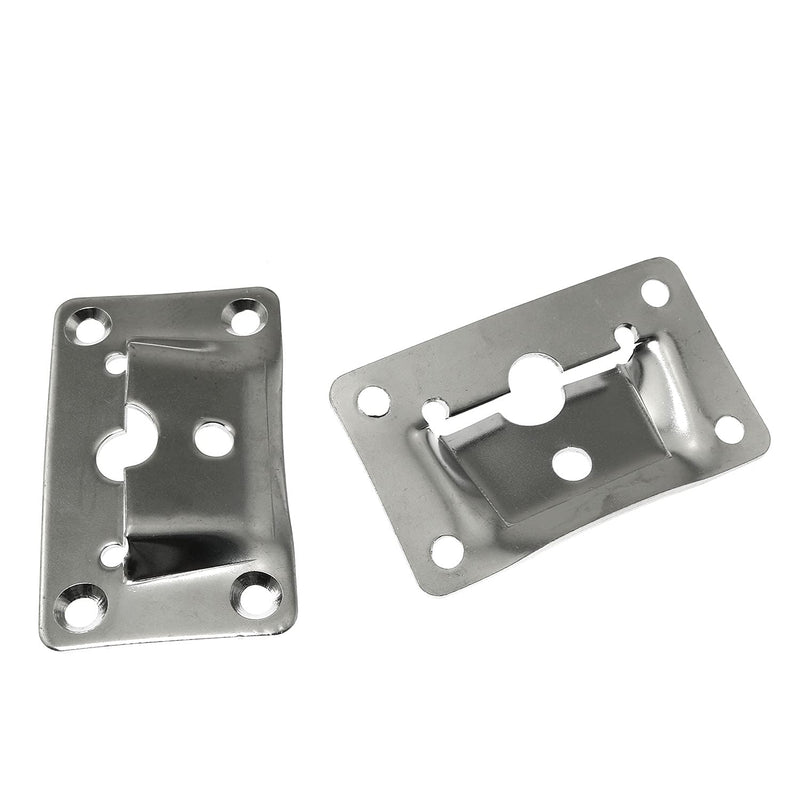 RLECS Table Bracket 2 Sets Stainless Steel Removable Table Support Rod