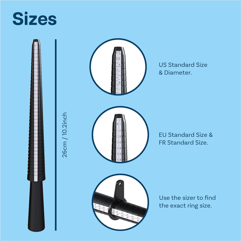 Ring Sizer Mandrel and Ring Sizer Tool