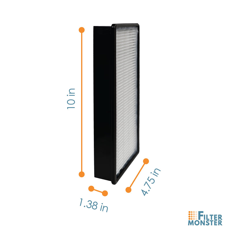 Filter-Monster – Replacement Filters, 2 Pack – Compatible with Honeywell HRF-H2 Filter H for HPA060, HPA160, HPA050, HPA150, HHT055, HHT155 Air Purifiers