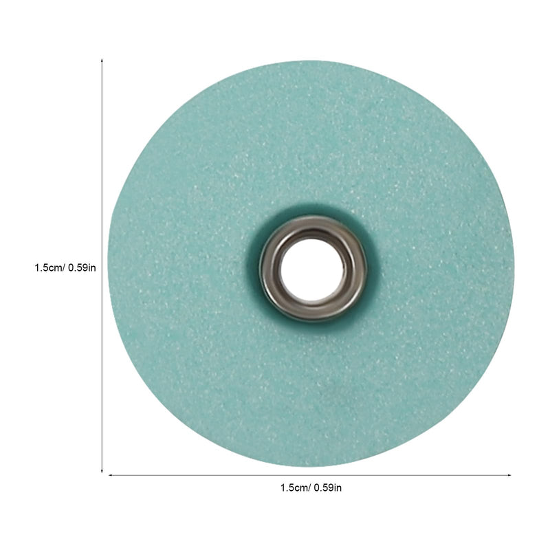 Healifty 80pcs Supplies Polishing Discs Assorted Kit Tool DentalPolisher Material Tools Polish With Stem Mandrel Accessories 80Pcs/2 Boxes
