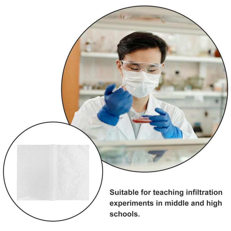 Abaodam 10 Sheets Semipermeable Membrane Teaching Aid Membrane Demonstrations Science Lab Supplies Membrane Materials for Students Science Supplies Cellophane Transparent