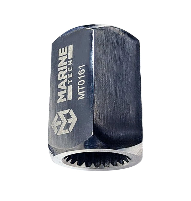 Marine Tech Tools Mercury Drive Shaft Adapter 91-889958T Replacement, Driveshaft Holder, Fits All Mercury 22mm, Splined Shafts, Mercury Outboard Tools