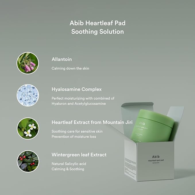 Abib Houttummy Spot Pad, 5.3 fl oz (150 ml), 80 Pieces, Aviv Korean Cosmetics, Skin Care, Mask Pack, Sensitive Skin, Moisturizing, Rough Skin, Acne - NewNest Australia