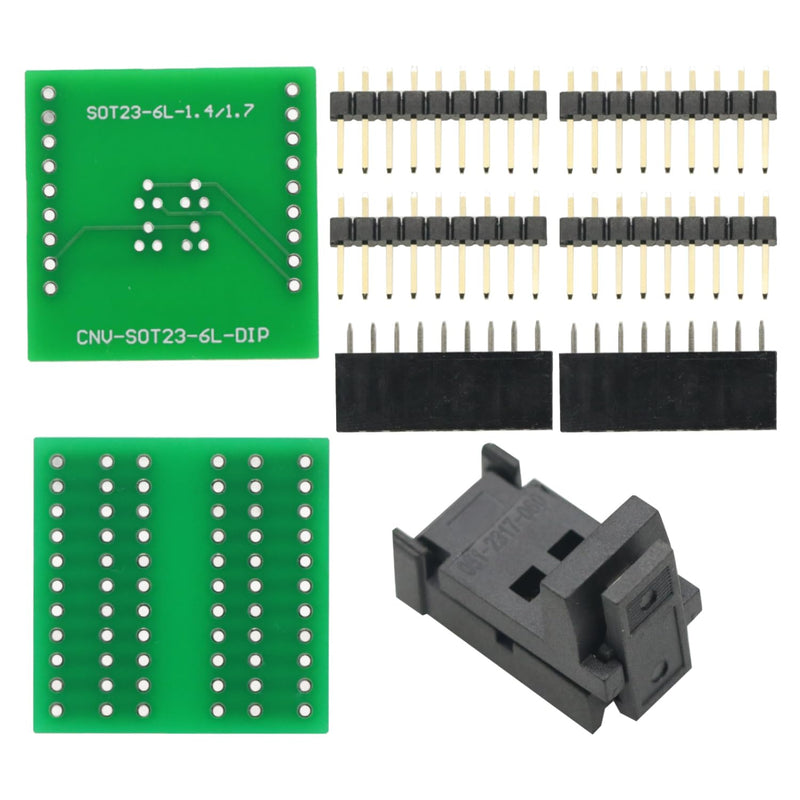 SOT23-6L SOT23 to DIP6 IC Programmer Adapter Chip Test Socket DIY Kits