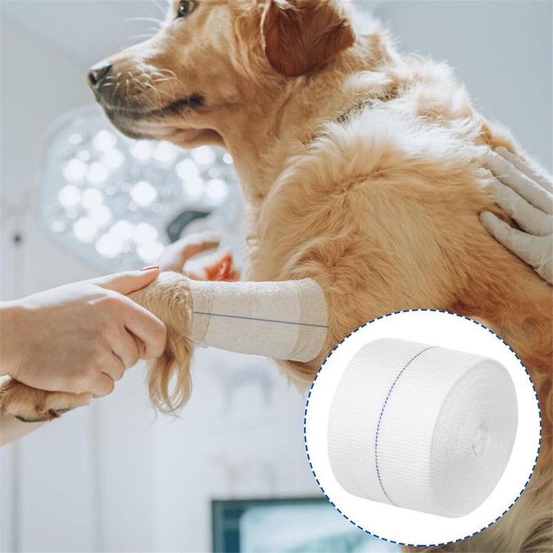 Tubular Bandages Breathable Elastic Bandage Sleeve Cotton Tubular Stockinette Gauze Roll for Cast Plaster Comfort Wear (3 Inch X 11 Yard)