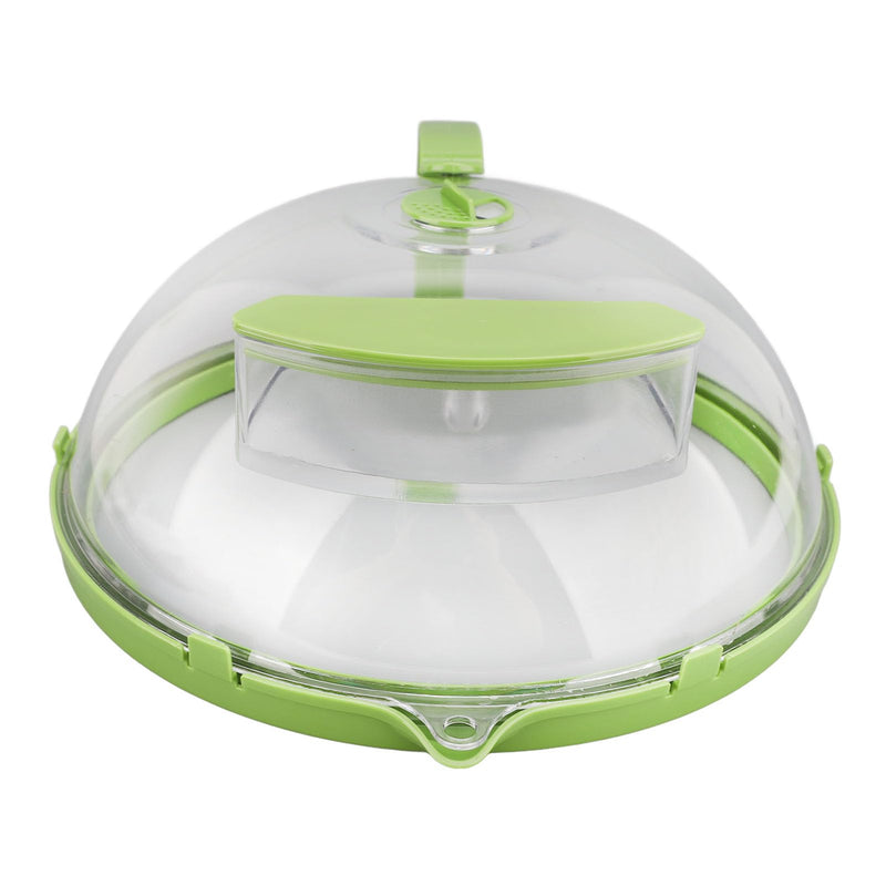 Lids Splatter Guard Clear Microwave Plate Cover Proof Oven Food Cover with Water Steamer for Plate Dish Bowl Microwave Splatter Cover Adjustable Vented