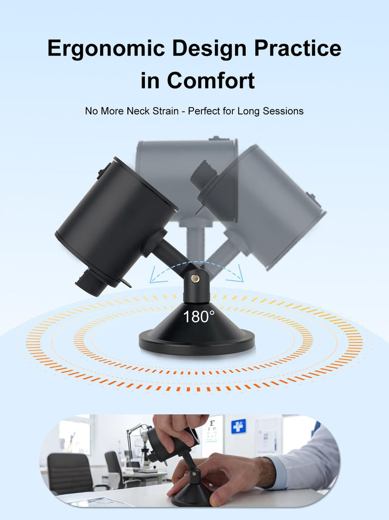 Eye Model Eye for Retinoscopy PracticeOptometry Teaching Tool Eye Tester Optical Imitative Retinoscopy Simulation for Optical Retinoscopy Range of The Diopter: -5.00D to +4.00D