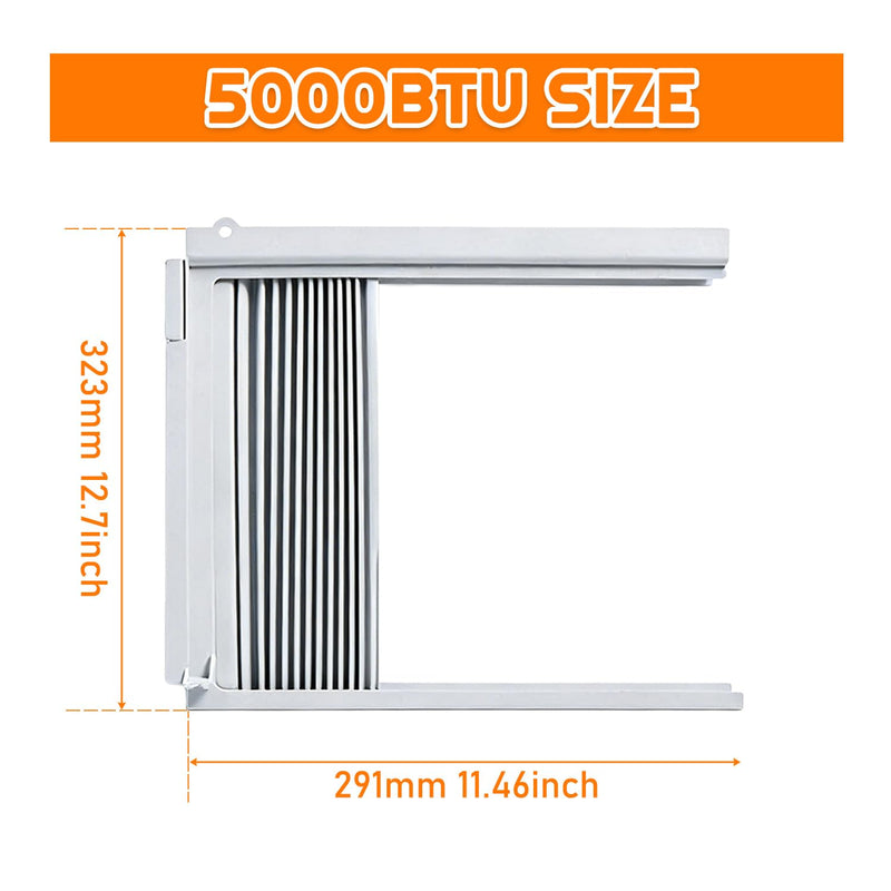 Window Air Conditioner Side Panel with Frame