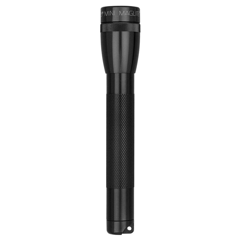 Maglite Mini Incandescent 2-Cell AA Flashlight, Black Standard Pack