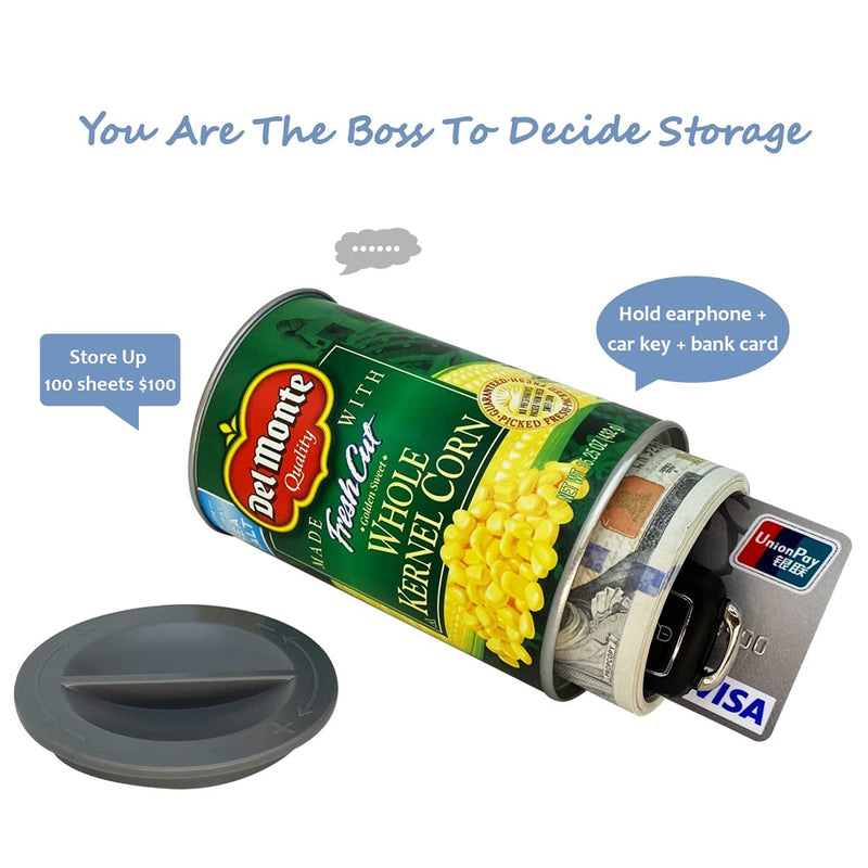 Fake Can Safes Diversion Secret Stash Safes (Corn) Corn