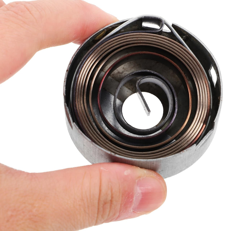 Drill Press Return Spring Quill Spring Feed Return Coil Assembly 1.96 X 1.96 X 0.78 in Replacement Part with Sleeve for Benchtop Drill Press
