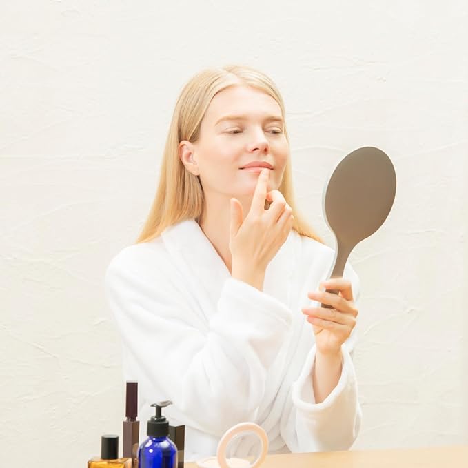 Horiuchi Kagami Kogyo Safe, secure, unbreakable mirror, lively mirror, hand mirror, makeup mirror, Mother's Day, Respect for the Aged Day, gift - NewNest Australia