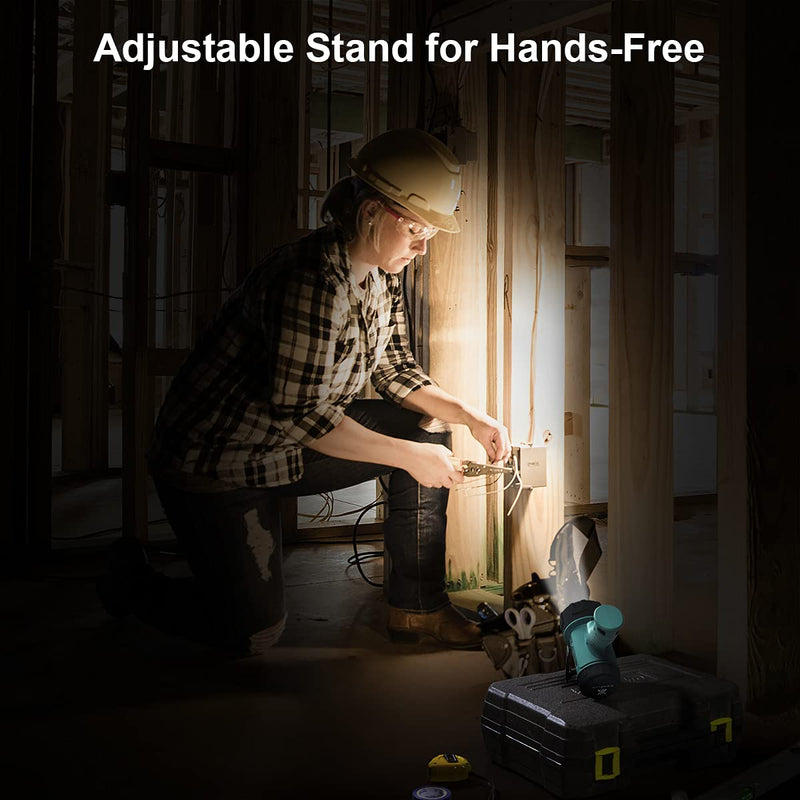 YIERBLUE Rechargeable Spotlight, Super Bright 90,000 High Lumen LED IP67 Waterproof Handheld Spotlight Long Lasting Large Flashlight Searchlight with Detachable Red Light Filter Green