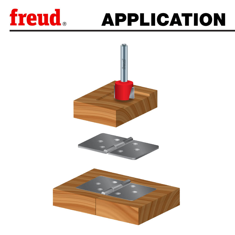 Freud 16-524: 1-1/4" (dia.) Mortising Bit with 1/2" shank, 5/8" carbide height