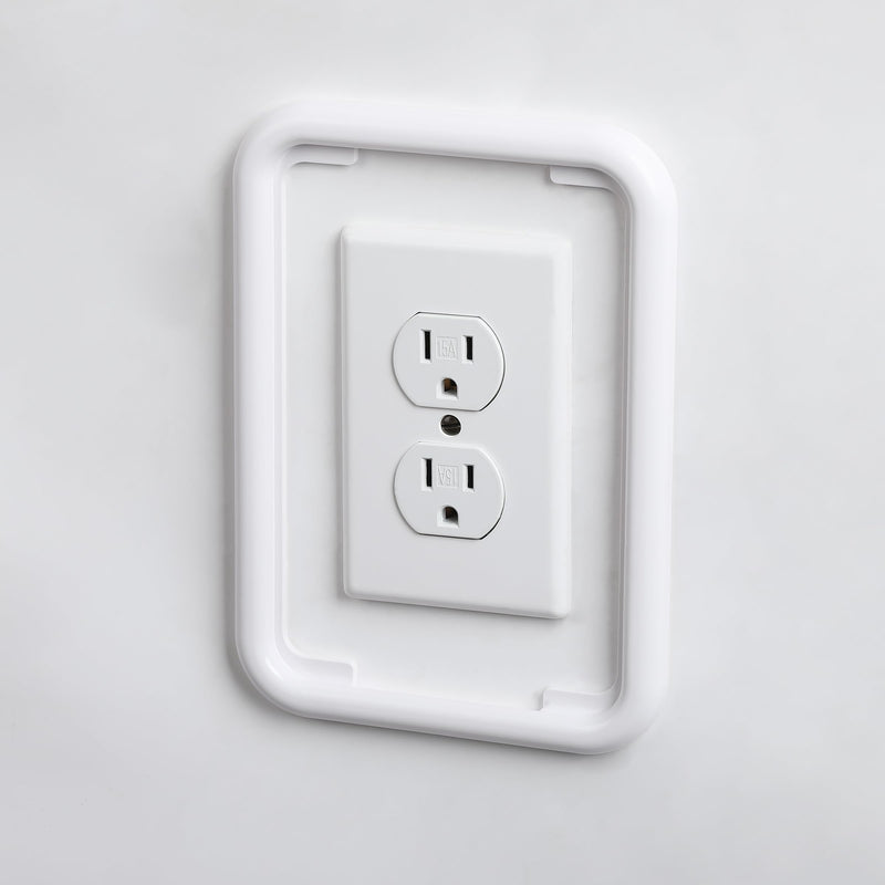 Bates - Baby Safety Outlet Cover Box, Extra Large, Baby Proof Outlet Covers Baby Proofing, Plug Covers for Electrical Outlets, Socket Covers for Outlets, Child Proof Outlet Cover, Outlet Box Cover