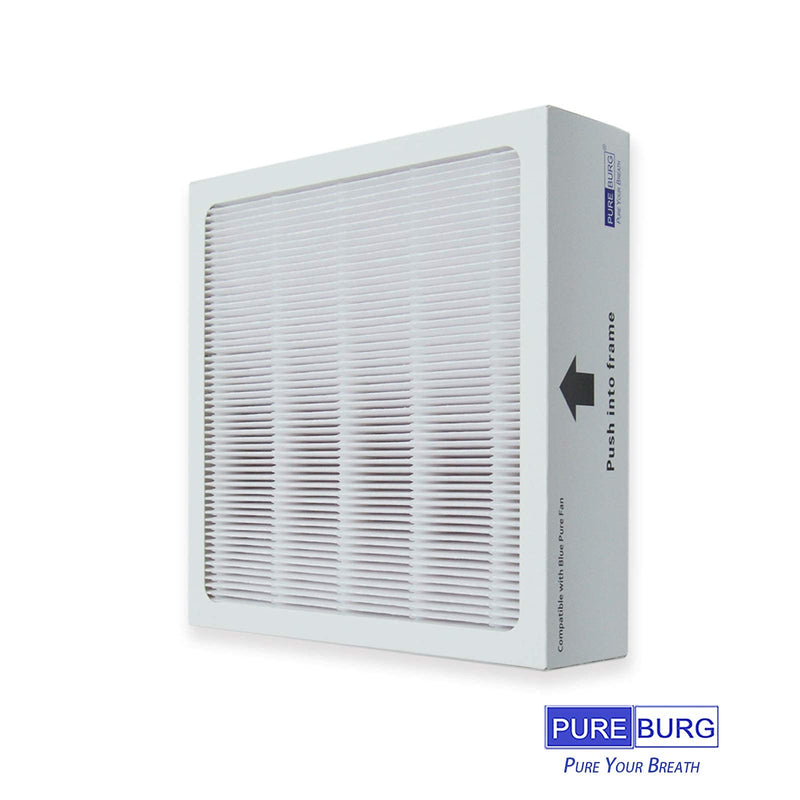 PUREBURG Replacement Filter Compatible with Blueair Blue Pure Purifying Fan