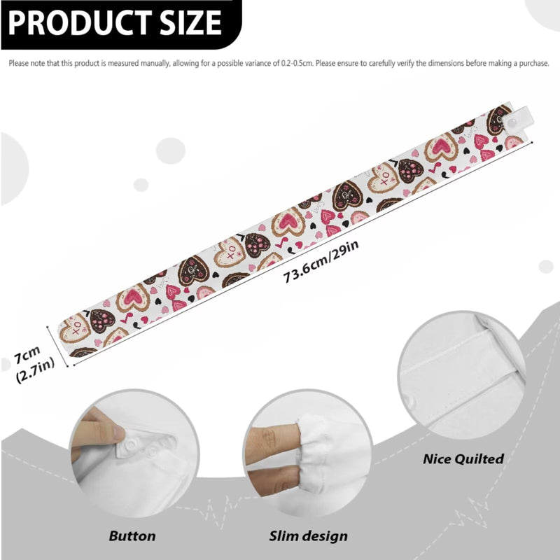 Rnyleeg Cute Heart Stethoscope Cover Sleeve for Women 2-Piece Stethoscope Sleeve Slim for Nurse Stethoscope Accessories for Work