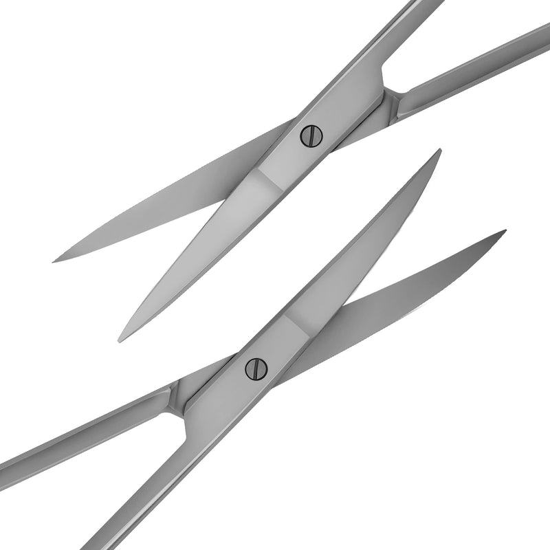 SURGICAL ONLINE Iris Scissors Curved & Straight 4.5" - Precision Cutting for Surgical & Dental Use