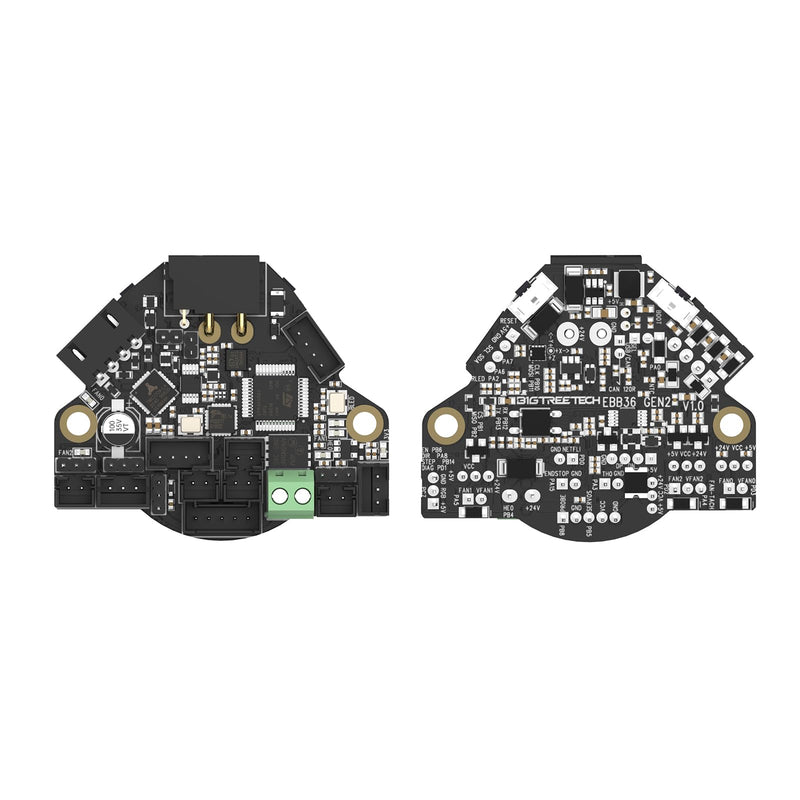 BIGTREETECH EBB 36 GEN2 Extruder Breakout Adapter Board Support CAN & USB Communication for Nema14 36mm Stepper Motor EBB36 GEN2