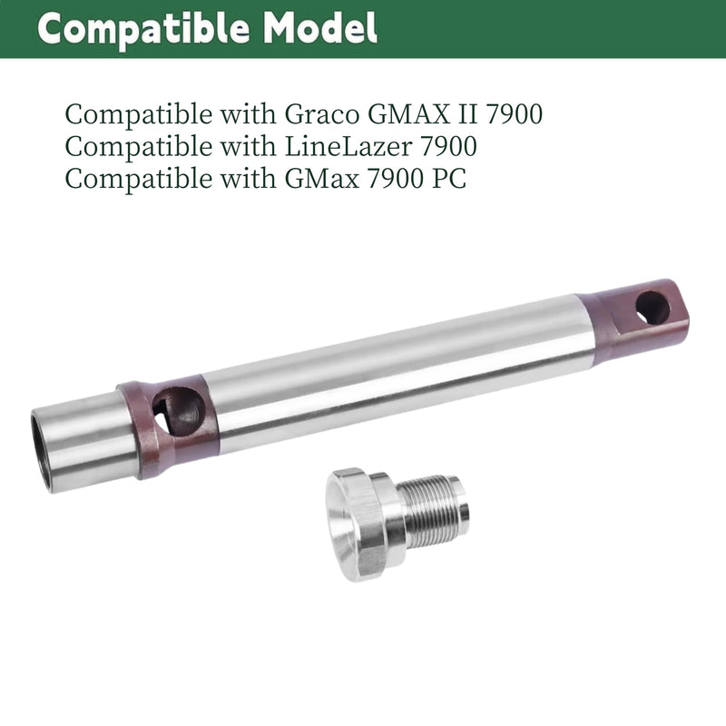 240-919 240919 Airless Paint Sprayer Piston Rod 240919 Compatible with Graco GMAX II 7900 / LineLazer 7900 / GMax 7900 PC