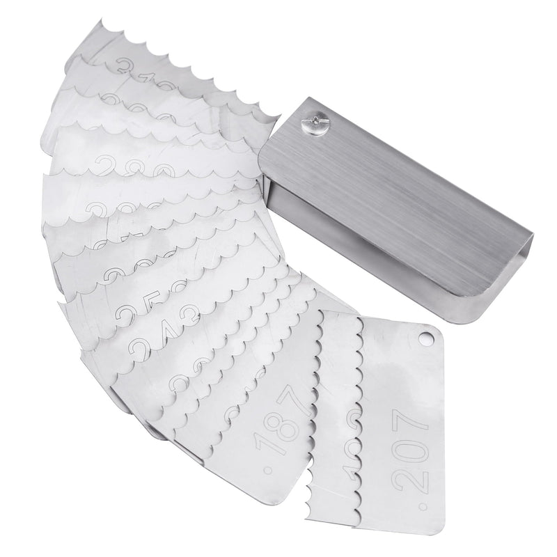 Garage Door Spring Measure Tool, Residential Pocket Wire Gauge .187 -.312