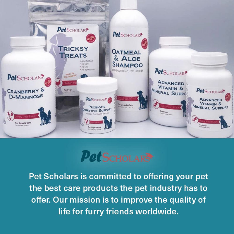 Probiotic Digestive Support for Dogs & Cats (2.12 oz), Vegetarian Probiotic Powder with Prebiotics & Enzymes, Boosts Immunity, Digestive & Gut Heath, Skin & Coat Health | Made in USA