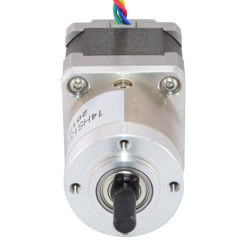 STEPPERONLINE 19:1 Planetary Gearbox Nema 14 Geared Stepper Motor 0.8APrinter Camera Robotics DIY CNC