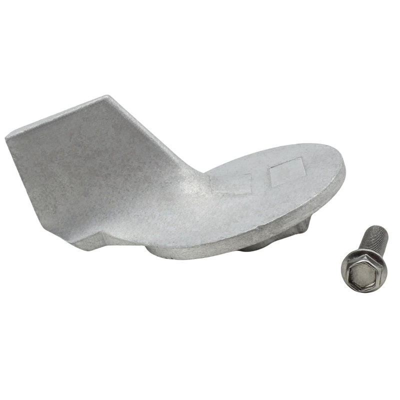 Trim Tab Anode Aluminum 822777A1 with Bolt for Mercury Mariner Outboard | Compatible with Stern Drive for MerCruiser Engine Sierra Marine Motor - Replaces 822777Q1 46399A1 18-6014 Change Repair Kit