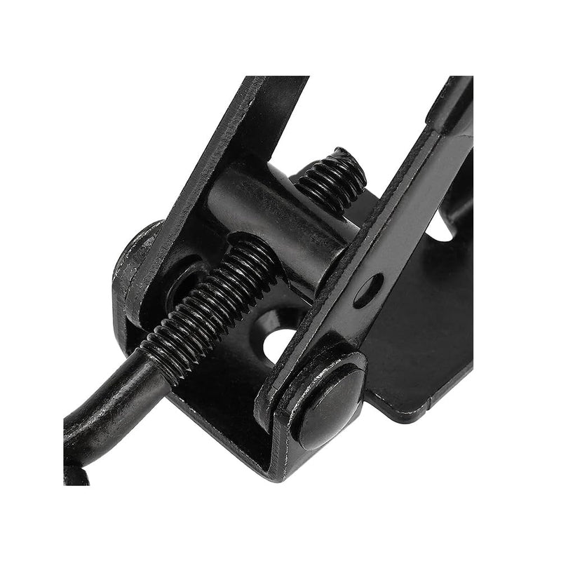E-TING 4Pack Toggle Clamp Latch 397Lbs Holding Capacity 4002 Pull Latch Clamps Black Adjustable Quick Release Hasp Clamps for Smoker Cabinet Boxes Case Trunk Jig, Metal Toggle Latch Catch Set 4002（4pack）