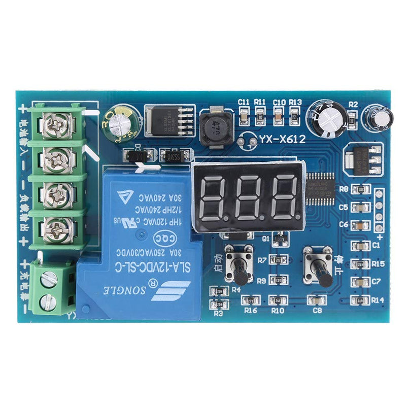 12V Battery Charging Controller Undervoltage Control Module Regulator Low Voltage Cut Off Switch