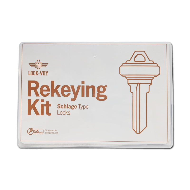 Premium Schlage Rekey Kit Compatible with 50 Master Pins | Schlage Rekeying Kit with Seal-Tight Plastic Box | Lock Pinning Kit Compatible with 50 Bottom, 50 Top Pins and 50 Spring