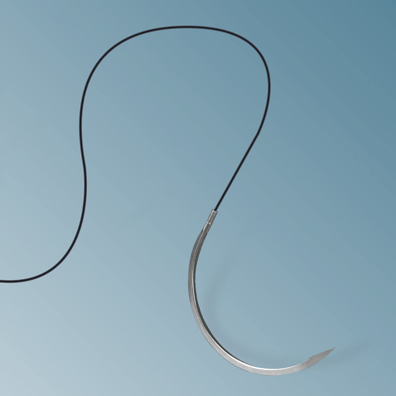Nylon Veterinary Suture 0, 1/2 Round 36m Reverse Cutting Needle (Comparable to Ethilon), 35"