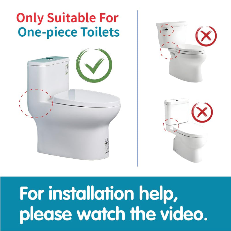 2-Inch Complete Dual Flush Valve Replacement Kit 2 inch - 10 inch