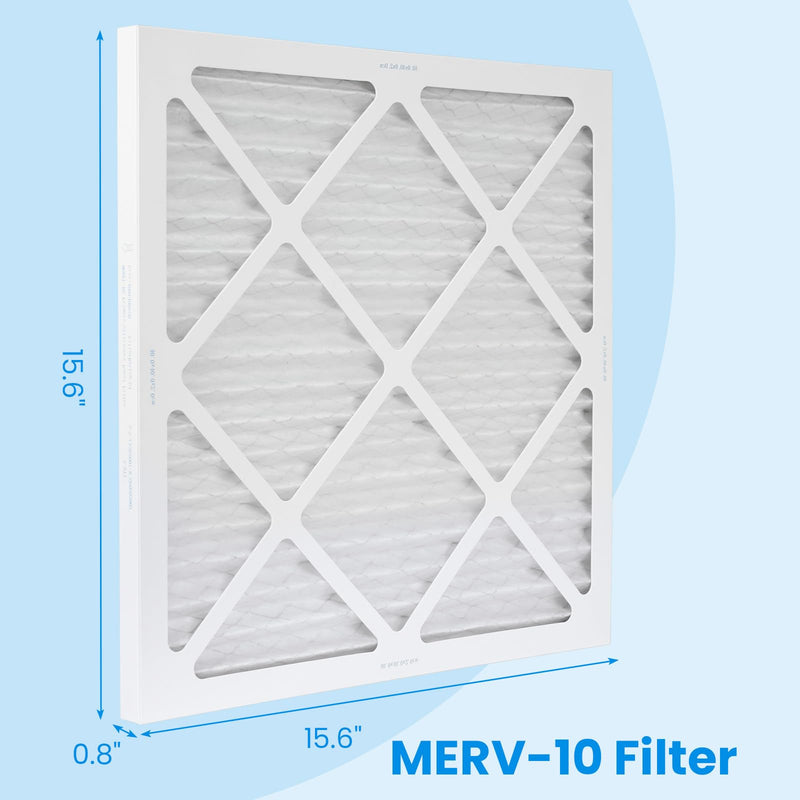 CADPXS 2-Pack MERV-10 Filters for CADPXS Shield 550 Air Scrubber White
