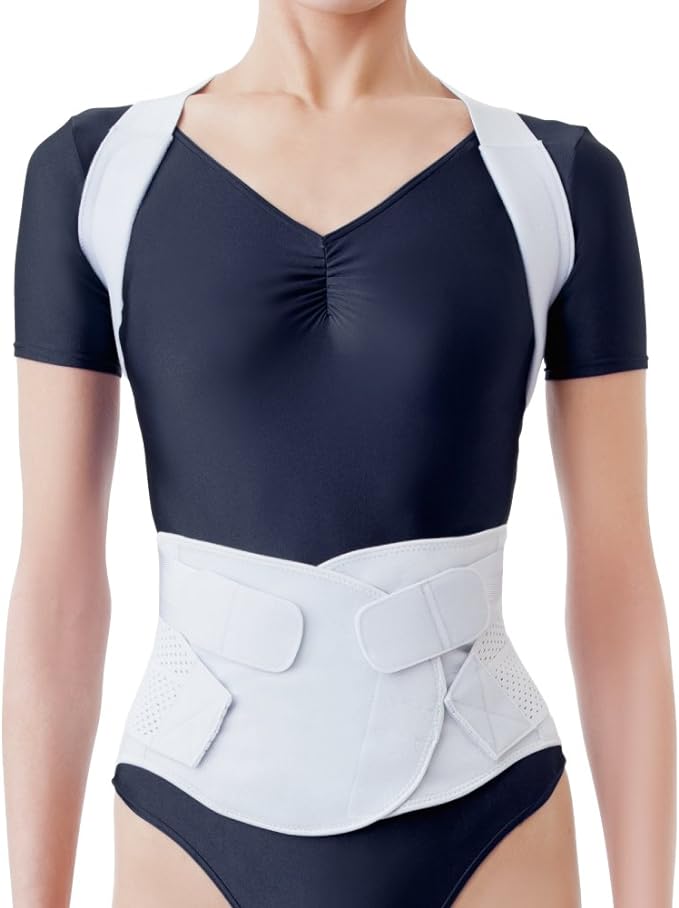 Alphax Posture Supporter, Made in Japan, Posture Belt Corrects From Doctor's Waist, L-LL - NewNest Australia