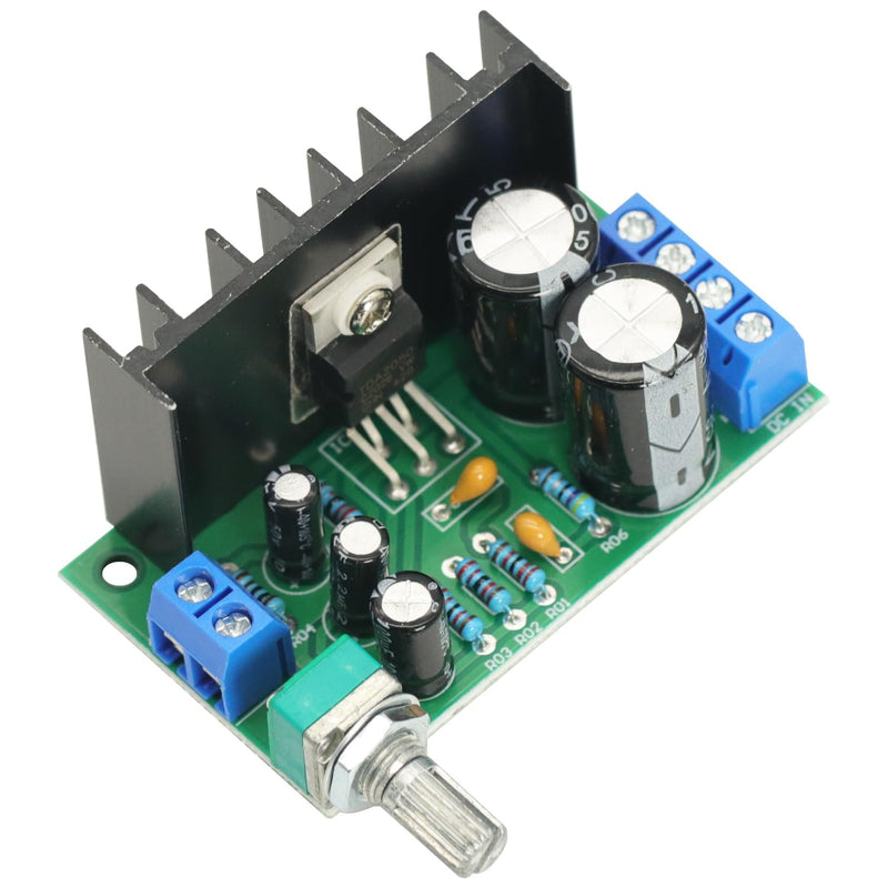 2PCS TDA2050 DC 12-24V 5W-120W Mono Amplifier One Channel Mono Audio Amplifier Board Power Amplifier Board Module Mono Amplifier