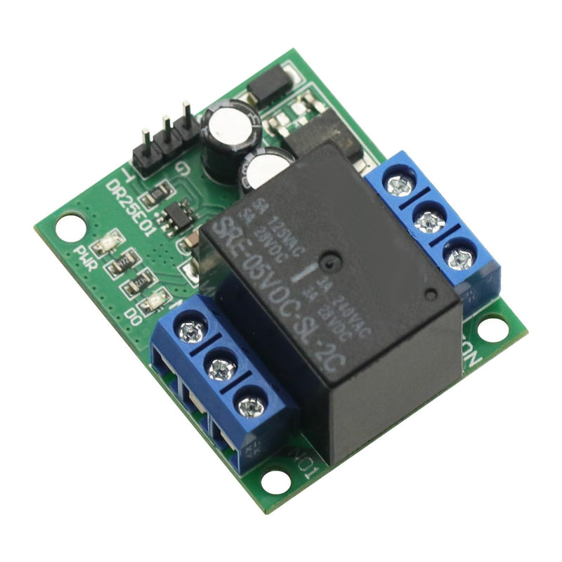 DC 6V-24V Double Pole Double Throw DPDT Relay Module Self-Locking Bistable Switch Low Pulse Trigger Board
